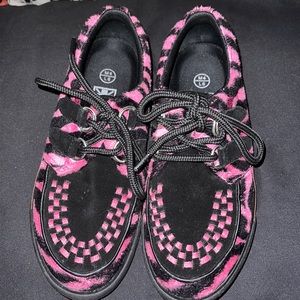TUK pink leopard 🐆 sneakers
